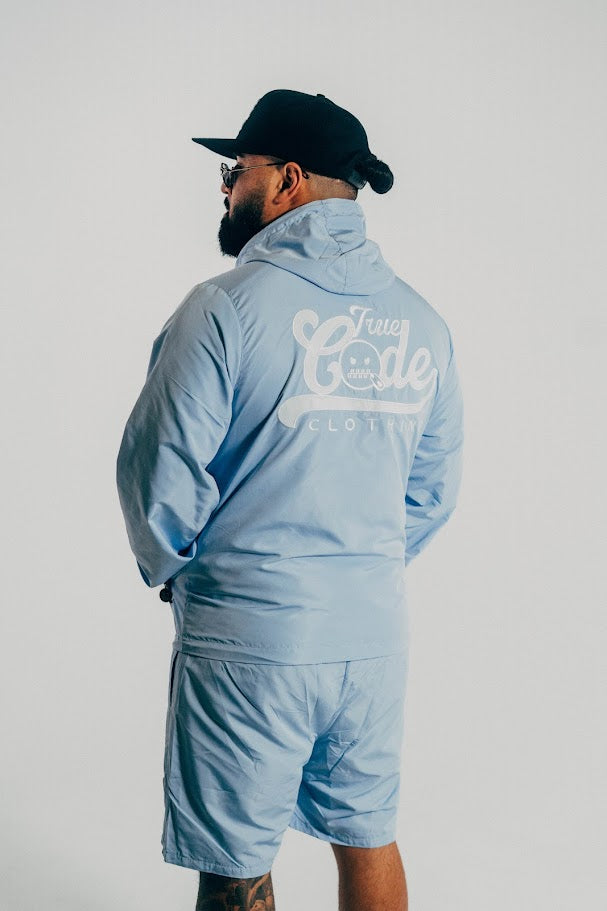 TTC Blue Windbreaker