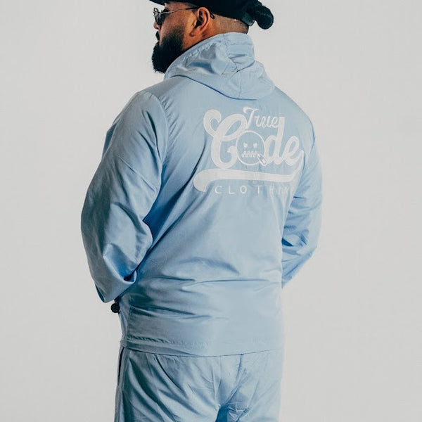 TTC Blue Windbreaker